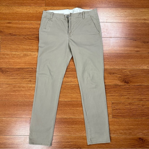 ALLSAINTS STOVE KHAKI CHINOS - Size 33 waist